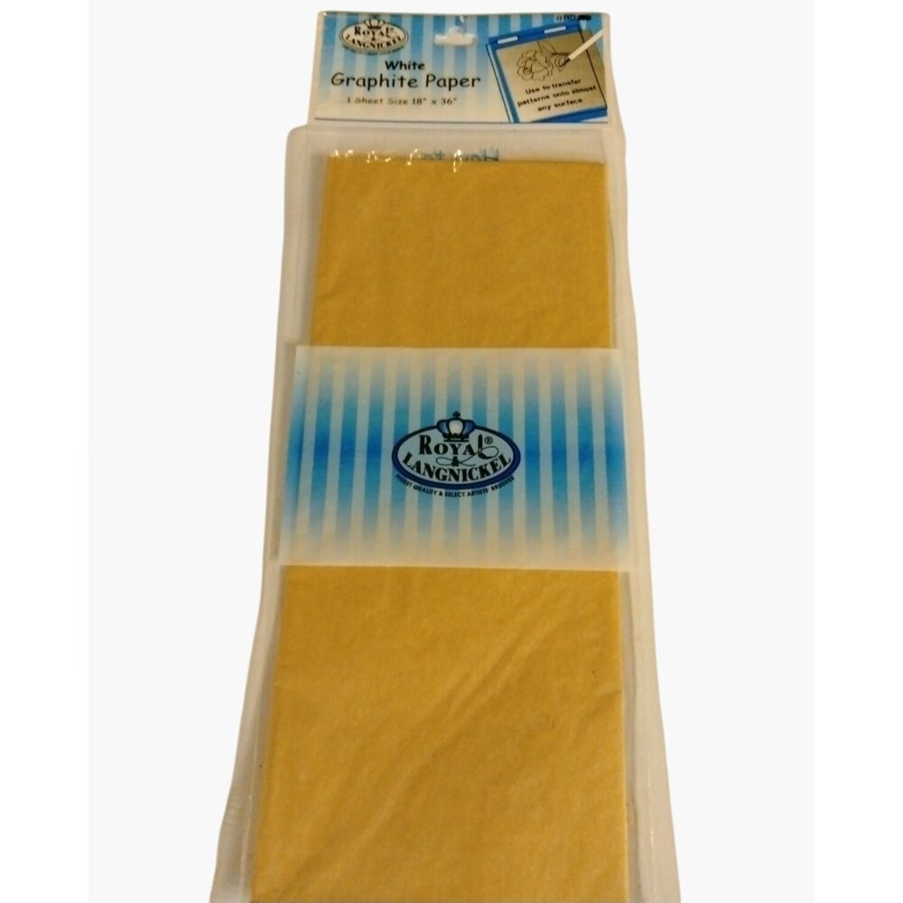 Royal Langnickel White Graphite Transfer Paper 18x36